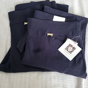 Anne Klein Navy Pants